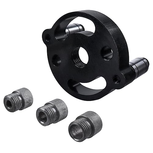 Miniatura 2 de Yakamoz Plantilla de clavija autocentrante, guía de taladro manual para agujeros rectos para paneles de madera, punzón, localizador, herramientas de