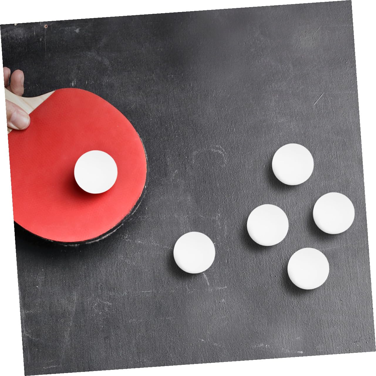 100 Unidades Unidades Pelotas de Entrenamiento para Tenis Mesa Bolas Pong para Práctica Clubes Escuelas y Exteriores
