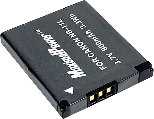 Miniatura 3 de Paquete de 4 baterías para Canon NB-11L, NB-11LH y Canon PowerShot A2500, A2600, A2300, A2400, A3400, A3500, A4000 IS, ELPH 110, 115, 130, 320, 340,