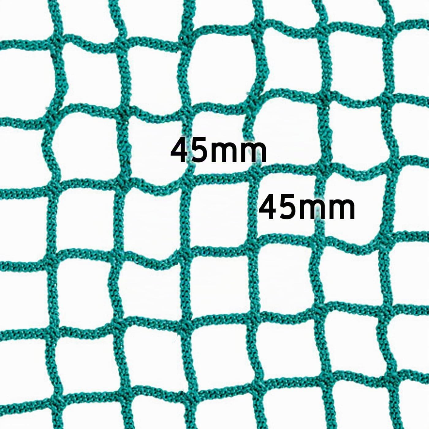 VOSS.farming Futtersparnetz für Heuraufen, 3,60x2,40m, Maschenweite 4,5x4,5cm, Heunetz, Rundballennetz, Ballennetz, Raufennetz