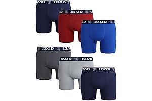 Izod Men's Ultrasoft Performance Boxer Briefs