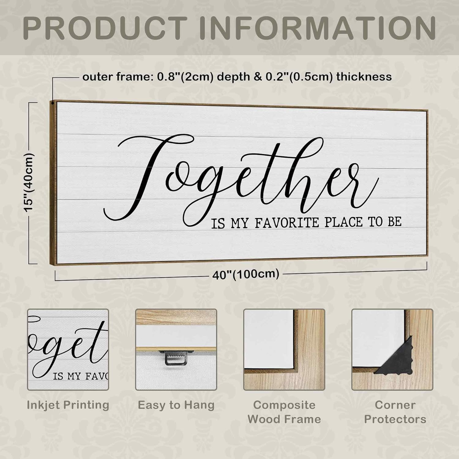 TLESKE Framed Wall Art vs. Rustic Design: Tested for Couples' Bed Decor