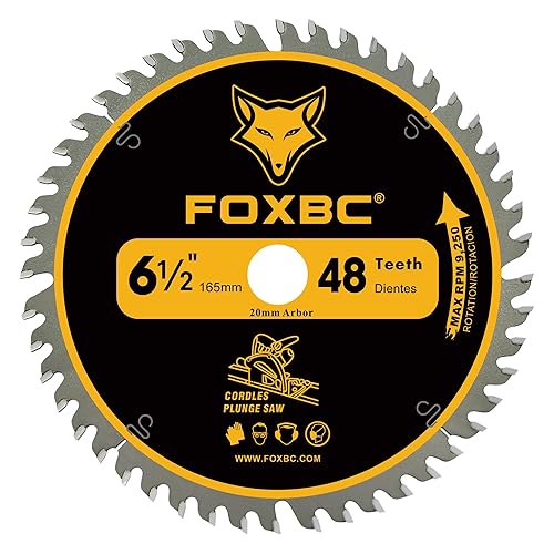 FOXBC Hoja de sierra de mesa de 8-14 pulgadas, hoja de sierra de acabado ATB de 40 dientes para sierra de mesa DeWalt DWE7485, paquete de 2