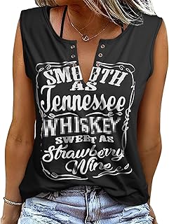 Women Vest Tops V Neck Casual Summer Tee Tops Sleeveless Cotton Graphic Print Ladies Vests Tank Tops