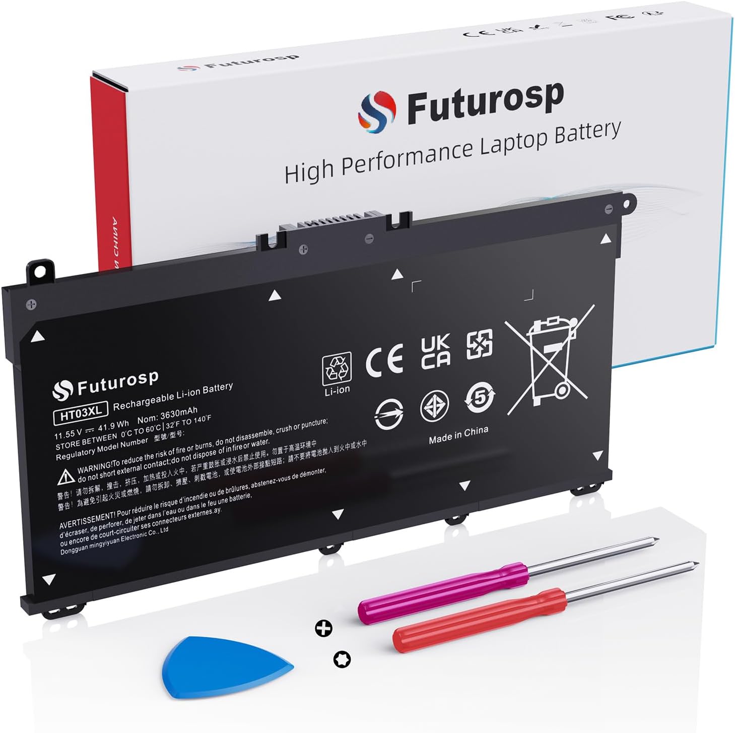 L11119-855 HT03XL Battery for HP