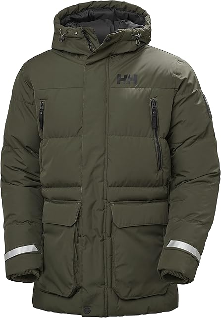 Helly Hansen Men's Reine Puffy Insulated Jacket, Green, L UK