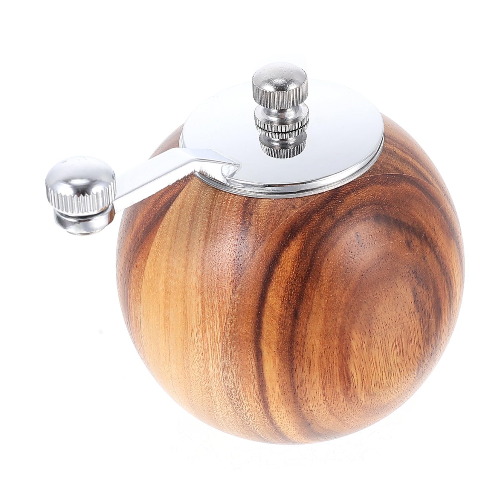 Moulin à poivre manuel en bois et acier durable pour une grande cuisine