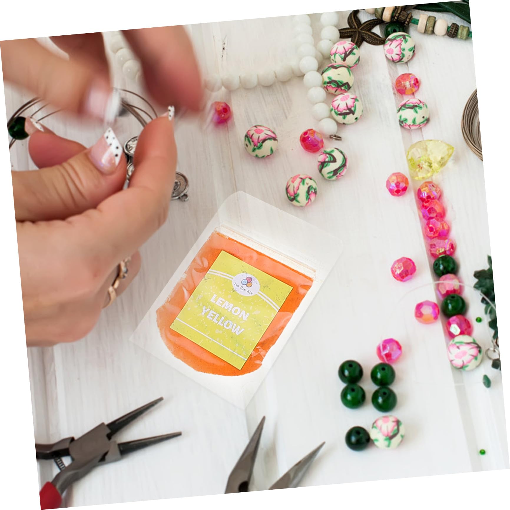 SUPVOX Kit di Polvere per Tintura Tessuti 24 Colori per DIY Tie Dye Pigmenti Sintetici, per Decorazioni Artigianali e Attività e Famiglie