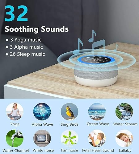 Miniatura 3 de Máquina portátil de sonido de ruido blanco