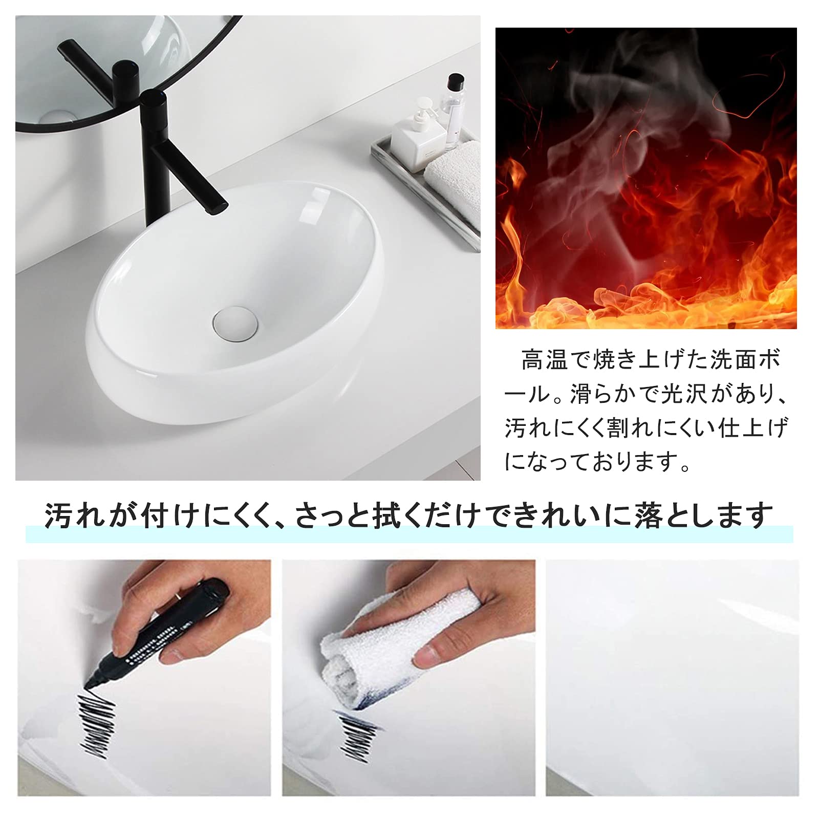家計 \r 陶磁器 \r 台の上の鉢 \r 円形  洗面器 \r 復古  トイレ 北ヨーロッパ  カラー 台の上の鉢  洗面台 単鉢