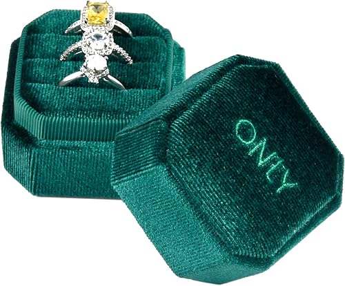 Yhwocd Caja de anillo de boda caja de anillo de elevación giratoria caja de anillo sorpresa creativa caja de anillo de compromiso para propuestas