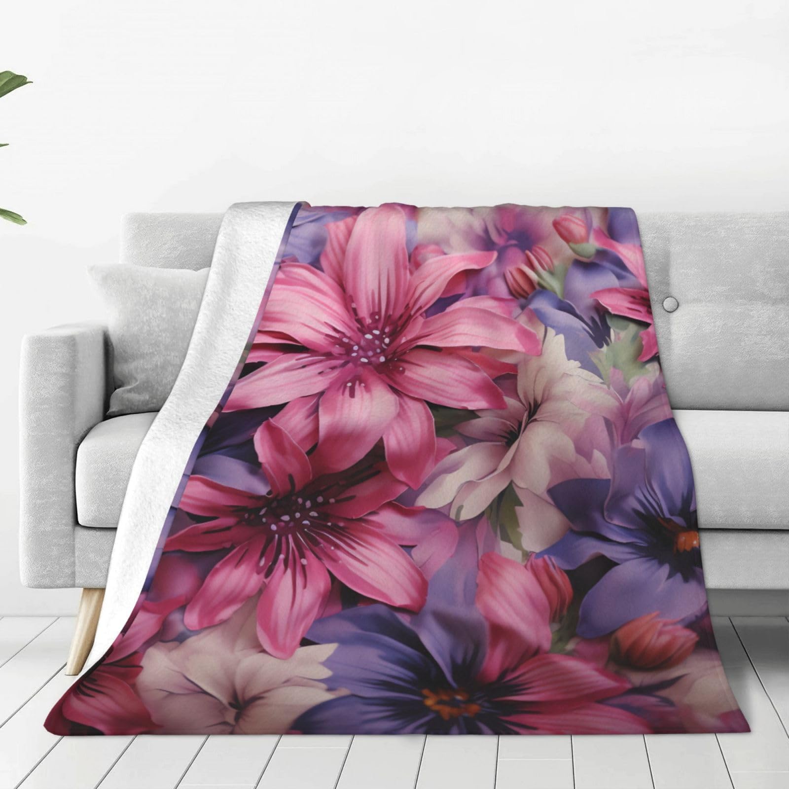 Couverture de lit flanelle contre le froid toutes saisons