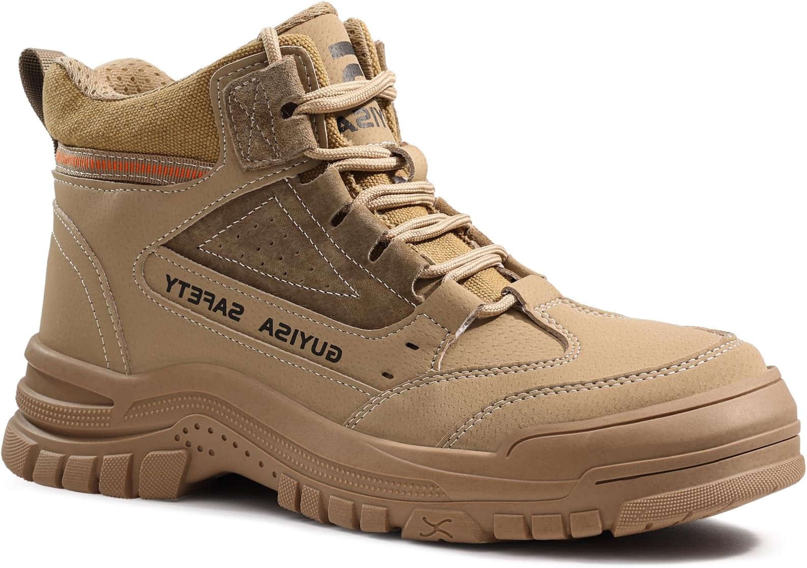 Steel Toe Work Boots for Men Puncture Resistant Safety Boots