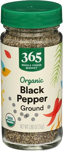 365 Everyday Value, Organic Black Pepper Ground, 1.8 oz