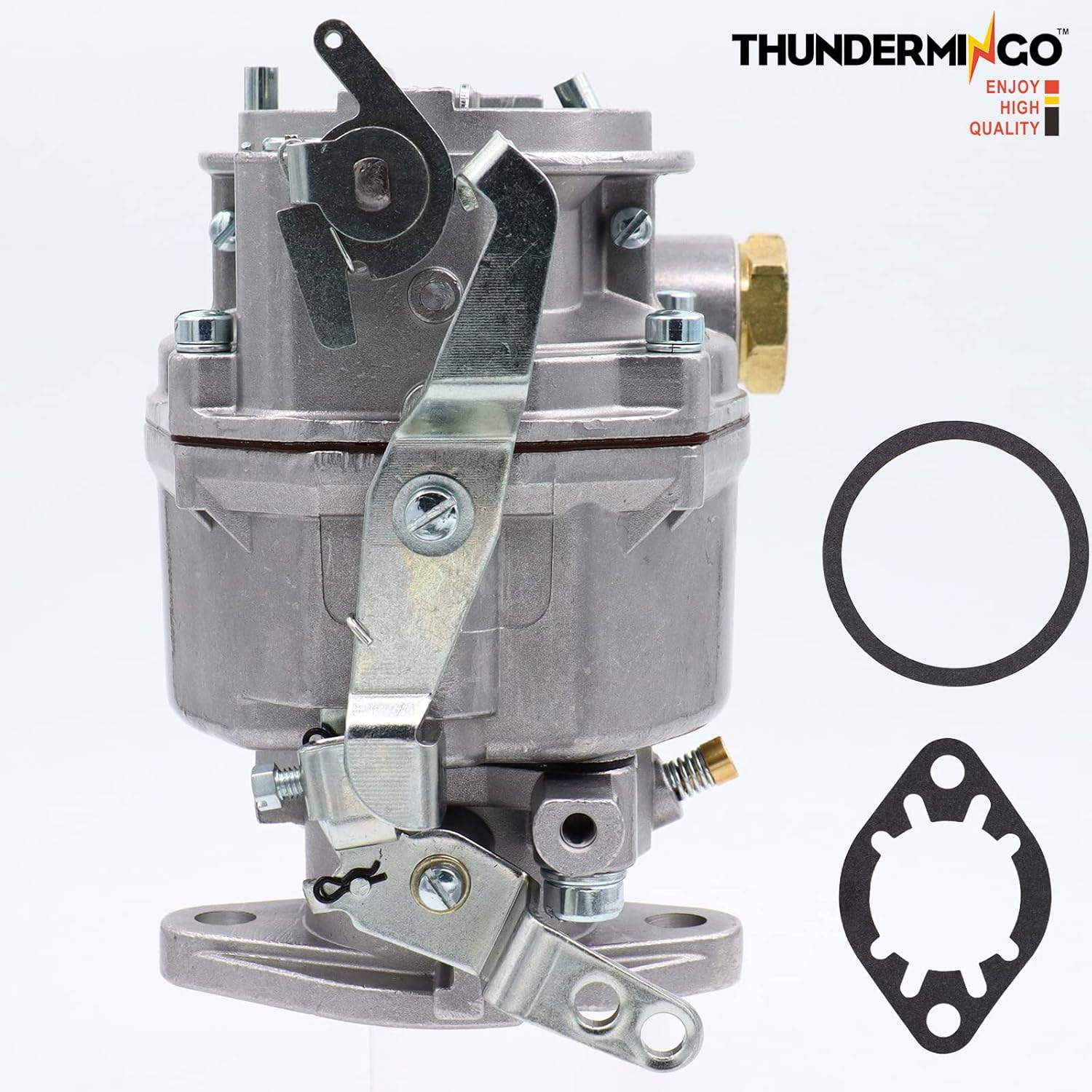 New 1 Barrel Carburetor for Rochester Chevy 230 250 CI 6 cyl Engine 1963-1967 Chevrolet C10 Panel Pickup Truck GMC carb C20 Suburban C30 4.1L 4097CC 250Cu 3.8L 3769CC 230Cu Manual choke