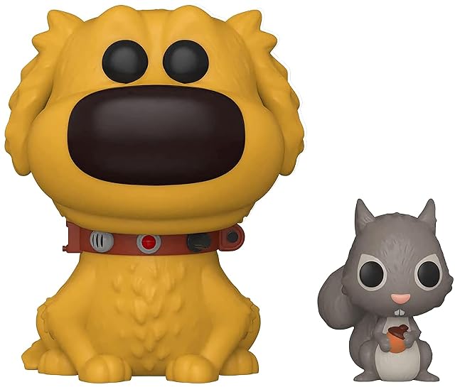 Funko Pop! And Buddy: Dug Days - Dug With Squirrel - Up - Figura de Vinilo Coleccionable - Movies Fans