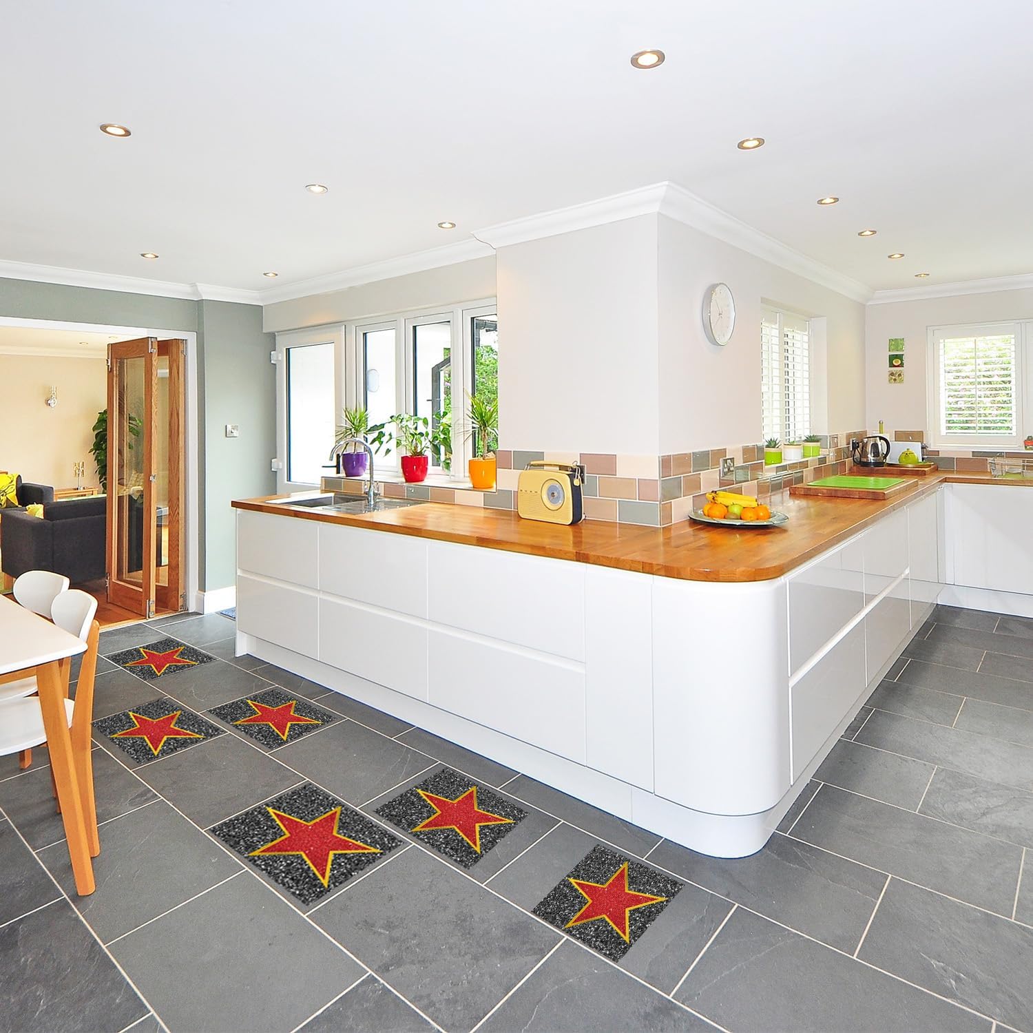 Starboling 25Pcs Movie Star Sticker Decorations,Star Movie Theme Party Decorations,Red Carpet Oscar Party Decorations,Hollywood Party Decorations（Red ） - Image 3