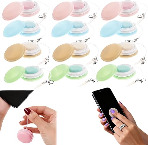 Miniatura 7 de Macaron Limpiador de Pantalla de Teléfono, 2026 Nuevo Limpiador Portátil de Pantalla de Teléfono Móvil, Cepillo Limpiador Multifuncional de Pantalla
