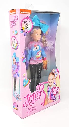 Miniatura 3 de JoJo Siwa Just Play - Muñeca articulada de Vlogger de 10 pulgadas con traje de unicornio, incluye cámara y accesorios de lazo, juguetes para niños a