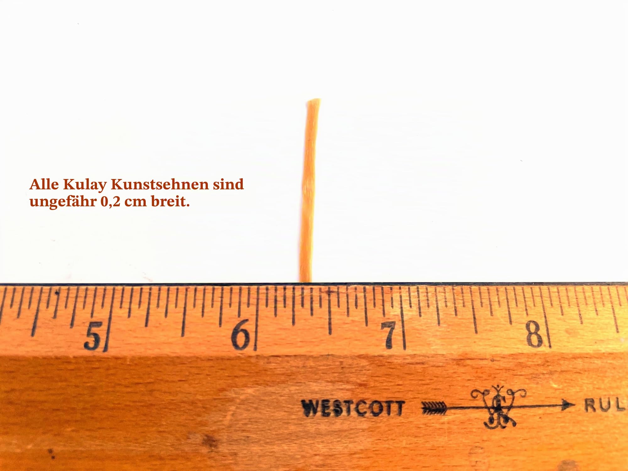 Kulay Schwarze künstliche Hirsch-Sehne gewachst, flacher Polyesterfaden zum Perlen, Leder, Batikhandwerk und Nähen, Sinue (5-lagig, 300 Meter oder 240 Fuß)