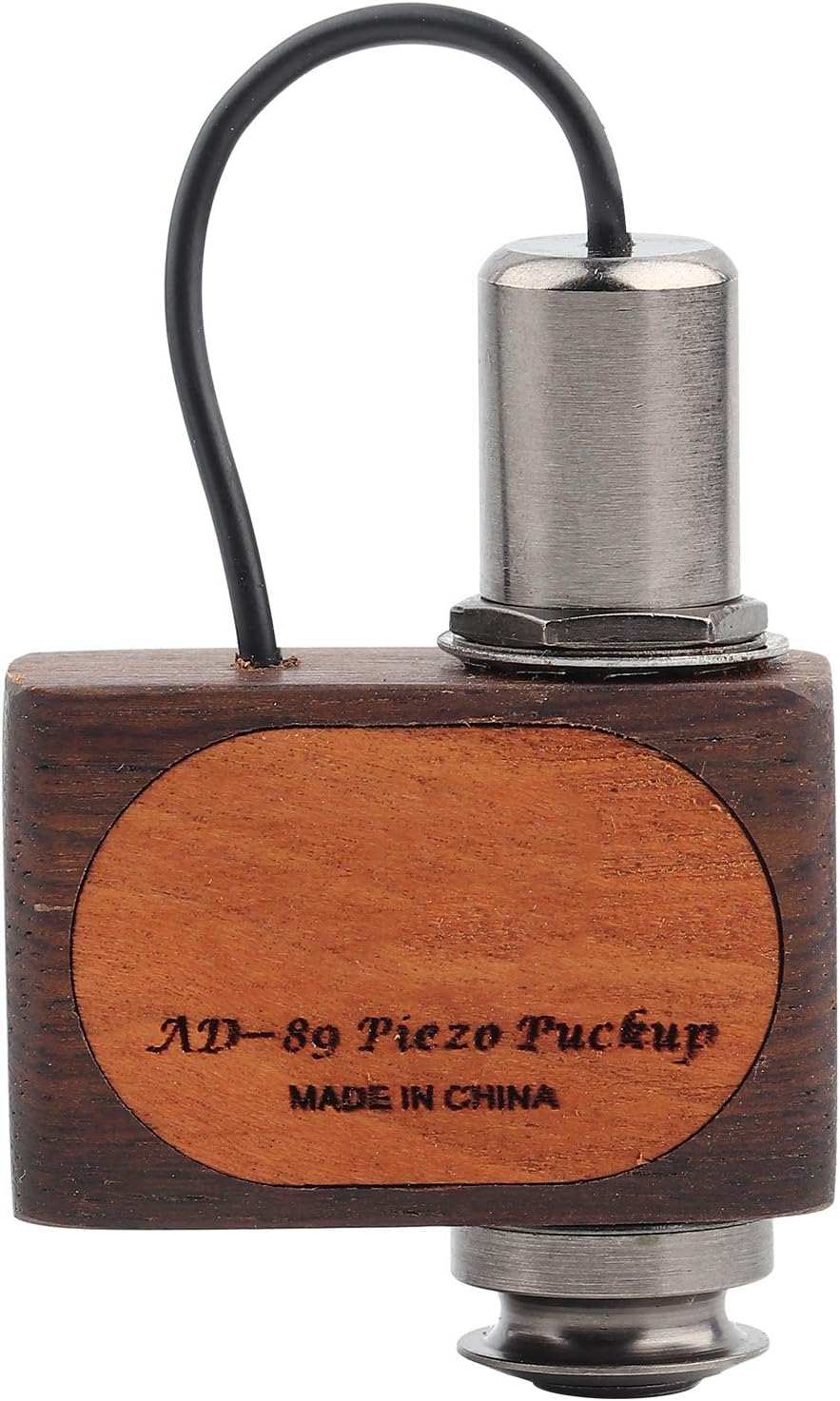 AD-89 Mini Pickup, Ukulele Pickup, Sandalwood Pickup Mini Microphone Violin Guitar Guzheng Accessory Musical Instruments Accessories
