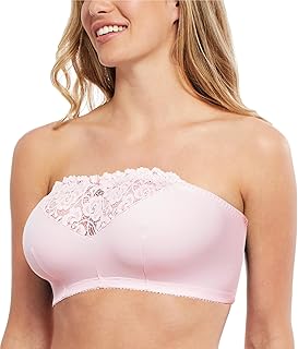 Strapless Bras for Women, Wireless Womens Bandeau Bra from Small to Plus Size