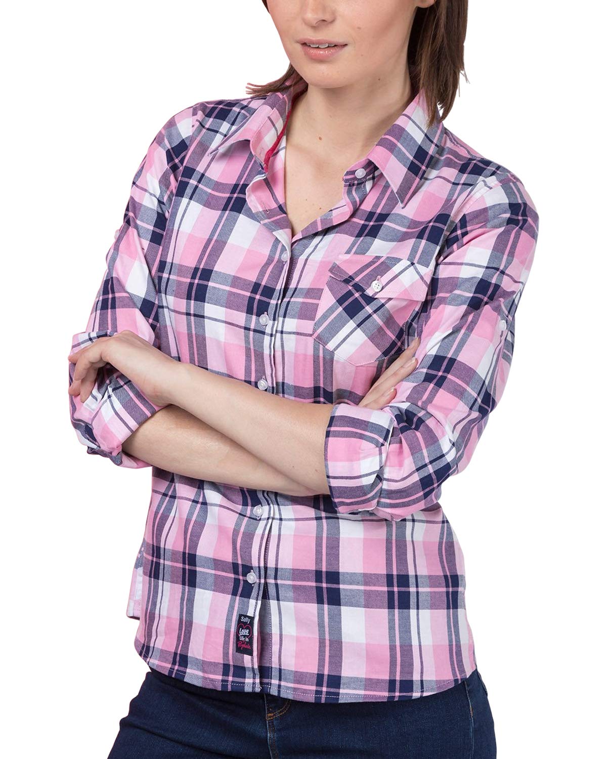 Rydale Ladies Hannah Country Shirts (10, Sally Check)