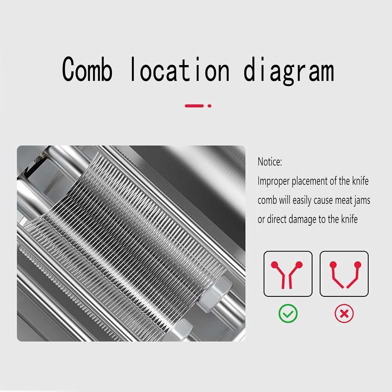 Electric Meat Slicer, Commercial Meat Slicer, Shredder, Household/Restaurant Use, 10Mm,10mm