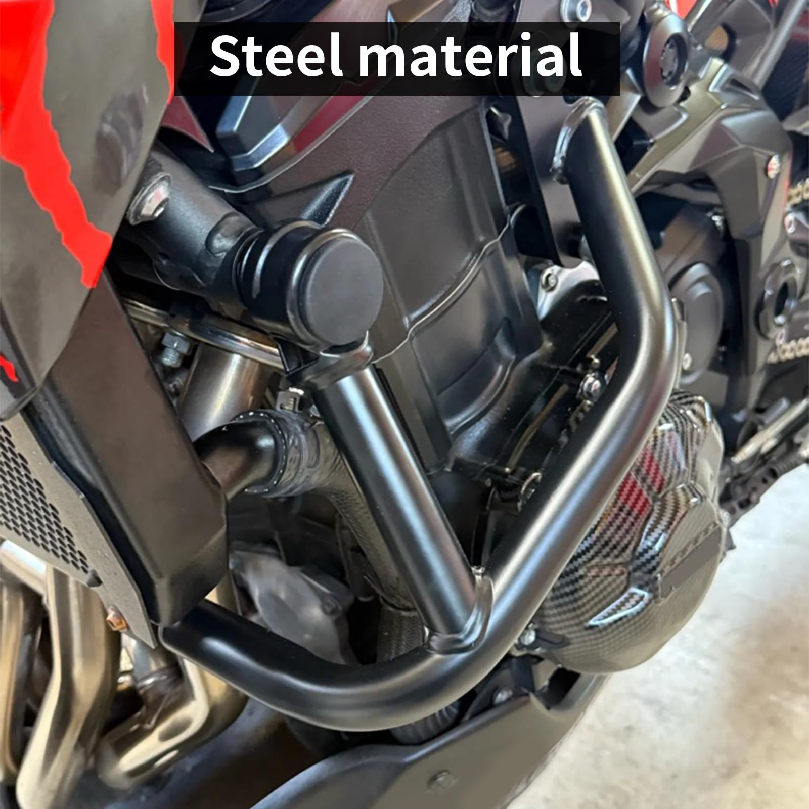 Protección de caída para Kawasaki Z900RS, protección del motor de motocicleta, compatible con Z900RS/SE/CAFE (2018-2024), protección de motor de alto rendimiento GFARDMOTO de acero con montaje