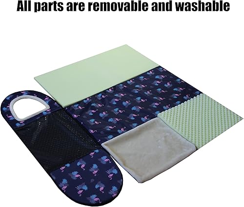 Miniatura 3 de Cama para perros o gatos, 2 maneras de usar, casa para mascotas de interior con alfombrilla esponjosa, funda extraíble y lavable, casa a prueba de