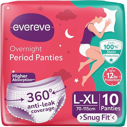 Evereve Period Panty 10 Pcs L-XL