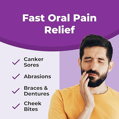 Miniatura 4 de CUROXEN Gel para dolor en la boca, alivio natural para las llagas internas de la boca con aceite de oliva, caléndula y clavo de olor, 0.42 onzas