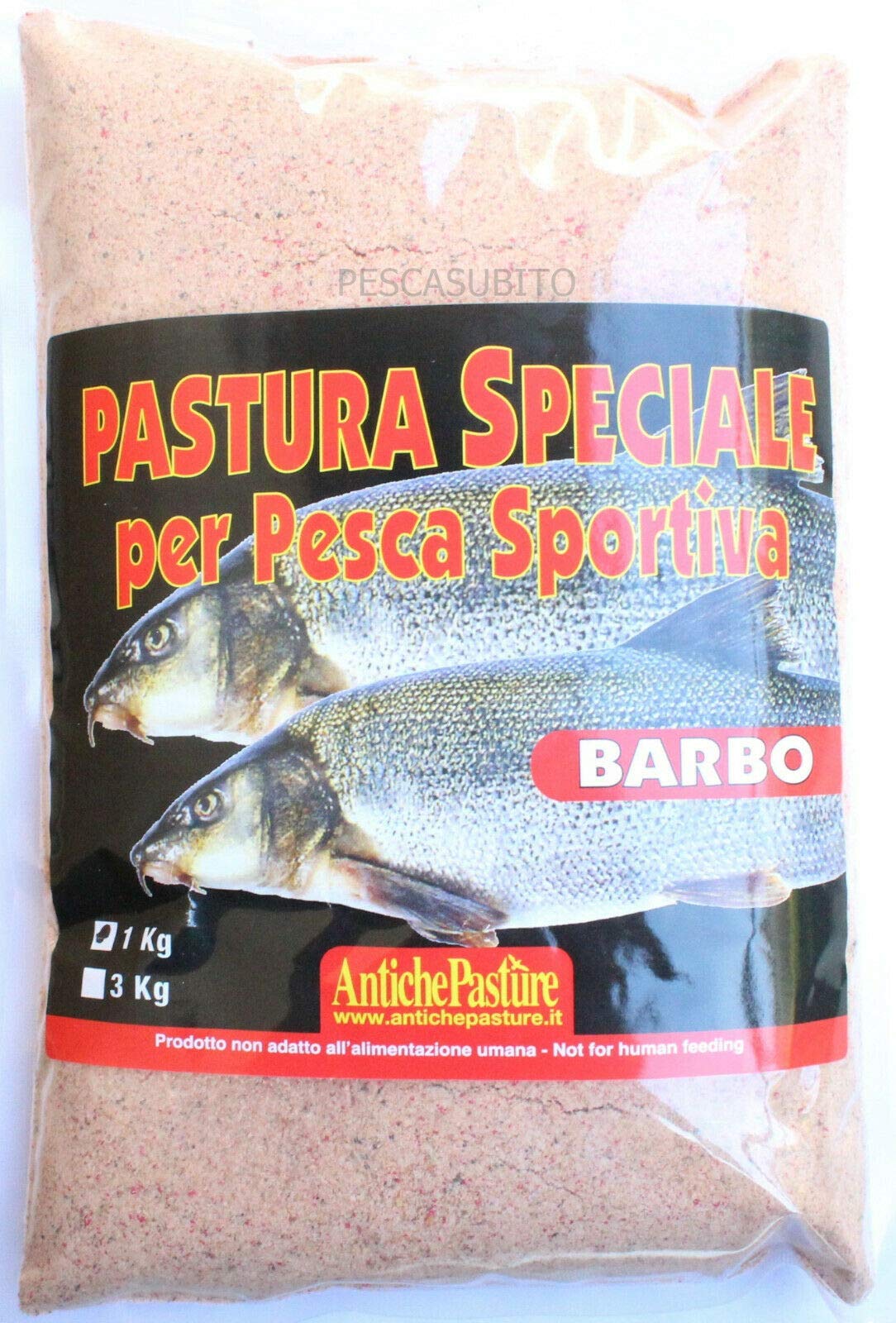 Pastura Pesca Barbo 1Kg Sfarinata Richiamo Barbi Fiume Method Esca
