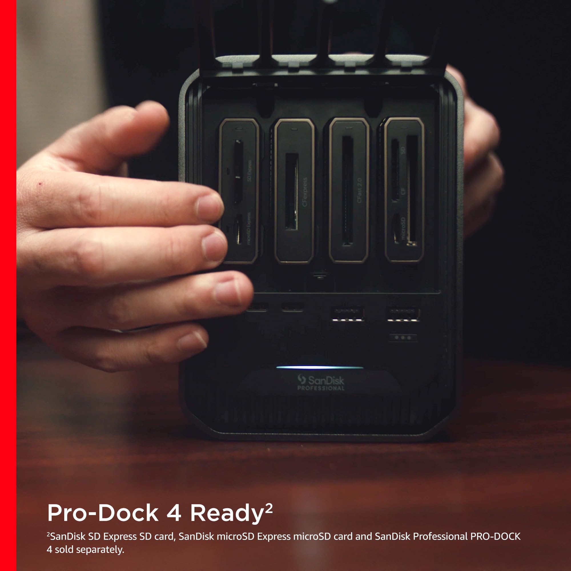SanDisk PRO-READER SD Express Dual Card Lettore di Schede USB 3.2 Gen 2