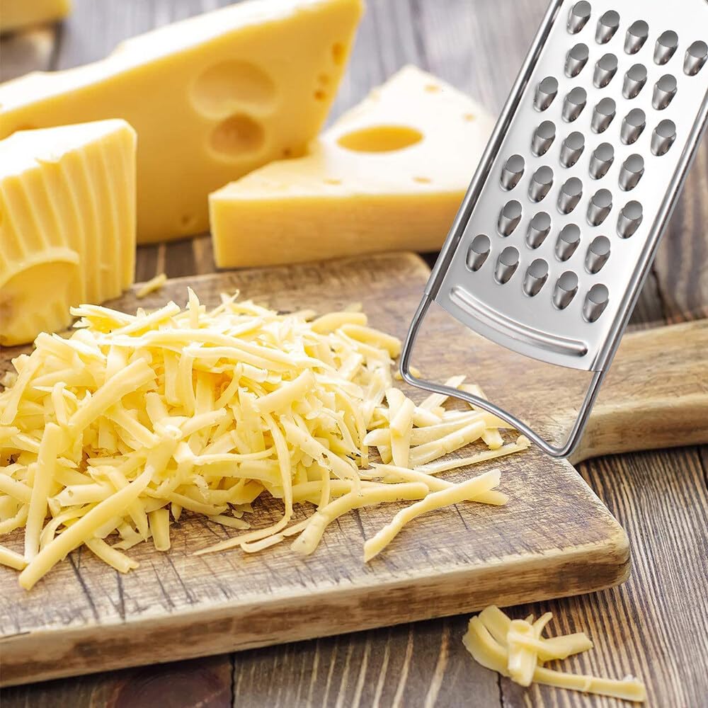 Hwtcjx 2 Râpes Fromage Manuelles En Acier Inox + Brosse - Zesteur Agrumes, Gingembre, Chocolat