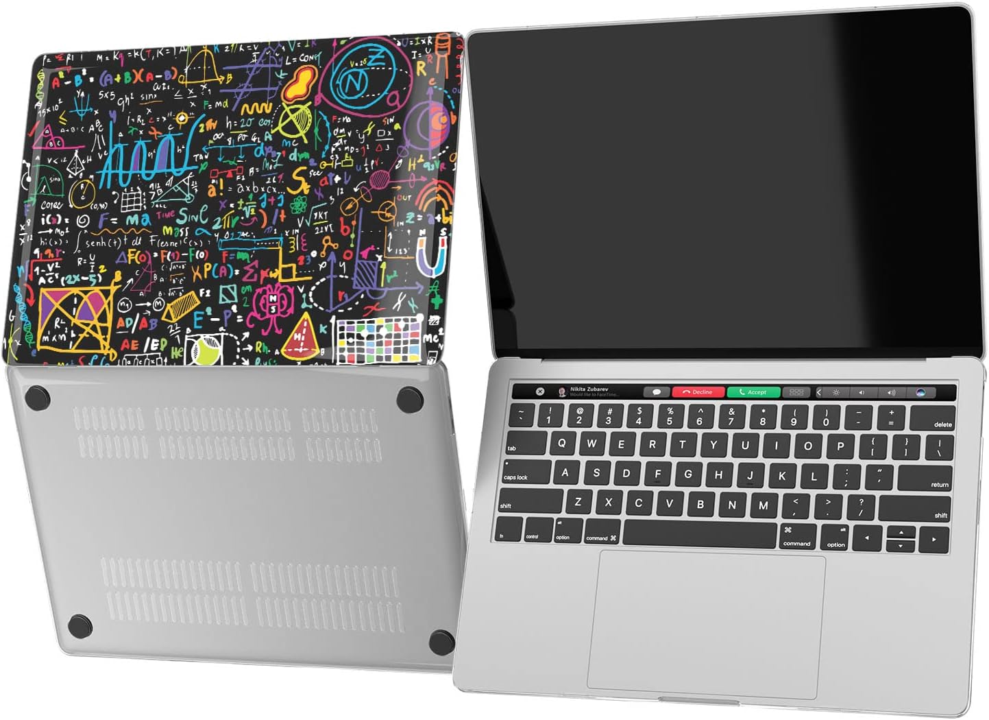 Hard Case Compatible with MacBook Air 13 15 inch Pro 16 14 M5 M4 M3 M2 M1 2026 2025 2024 2022 2020 Back to School Cover Science Colorful for Teacher Student Mathematics Cute Unique Protective