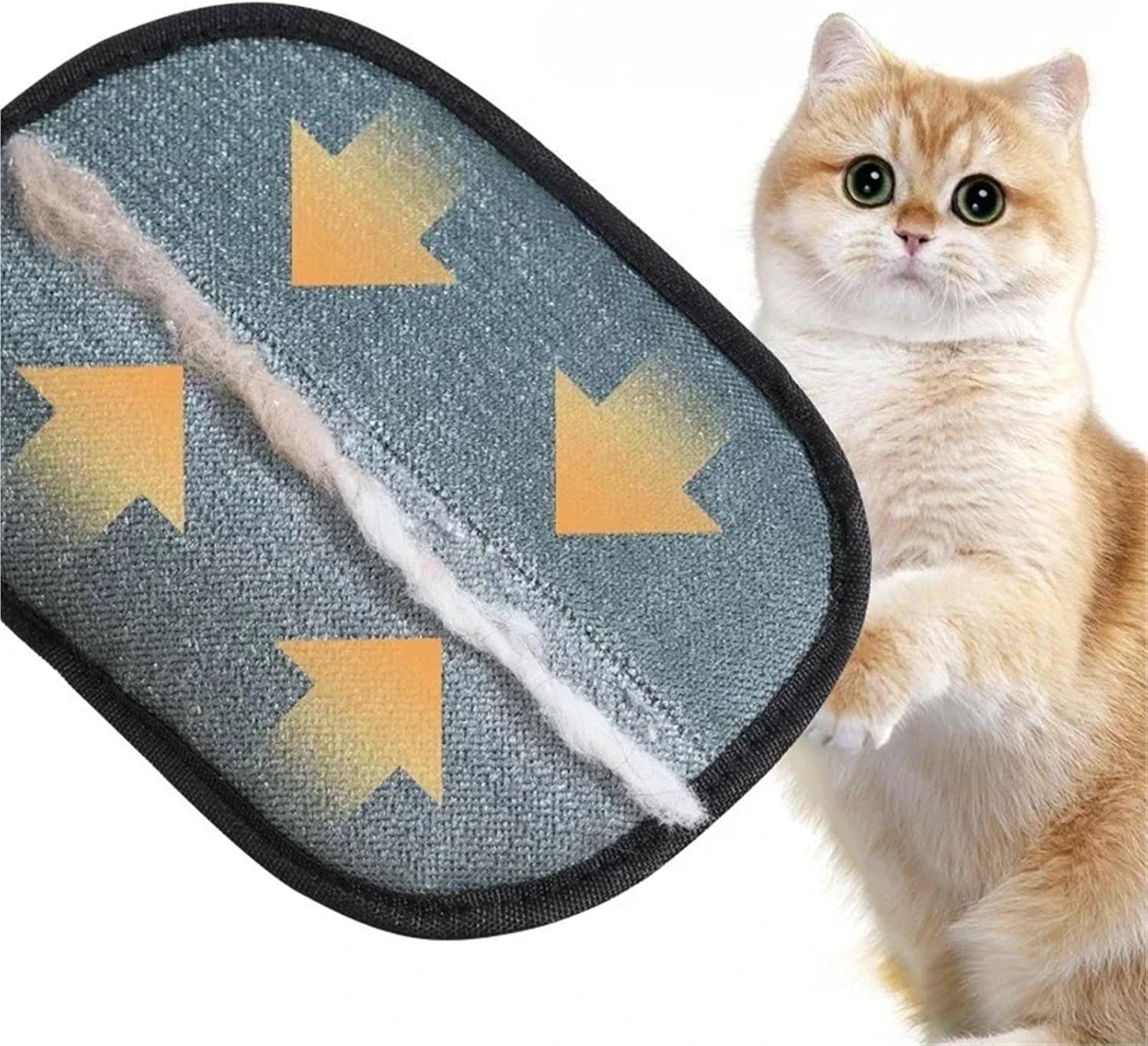 Pet Hair Removal Glove 12PCS Pet Hair Remover Gloves - for Cat/Dog Hair, Home Cleaning Tool