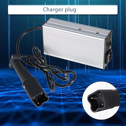 Miniatura 7 de Cargador de carga de batería de 3 pines de 48 V con reemplazo de enchufe para carrito de golf Yamaha años 2007 y más