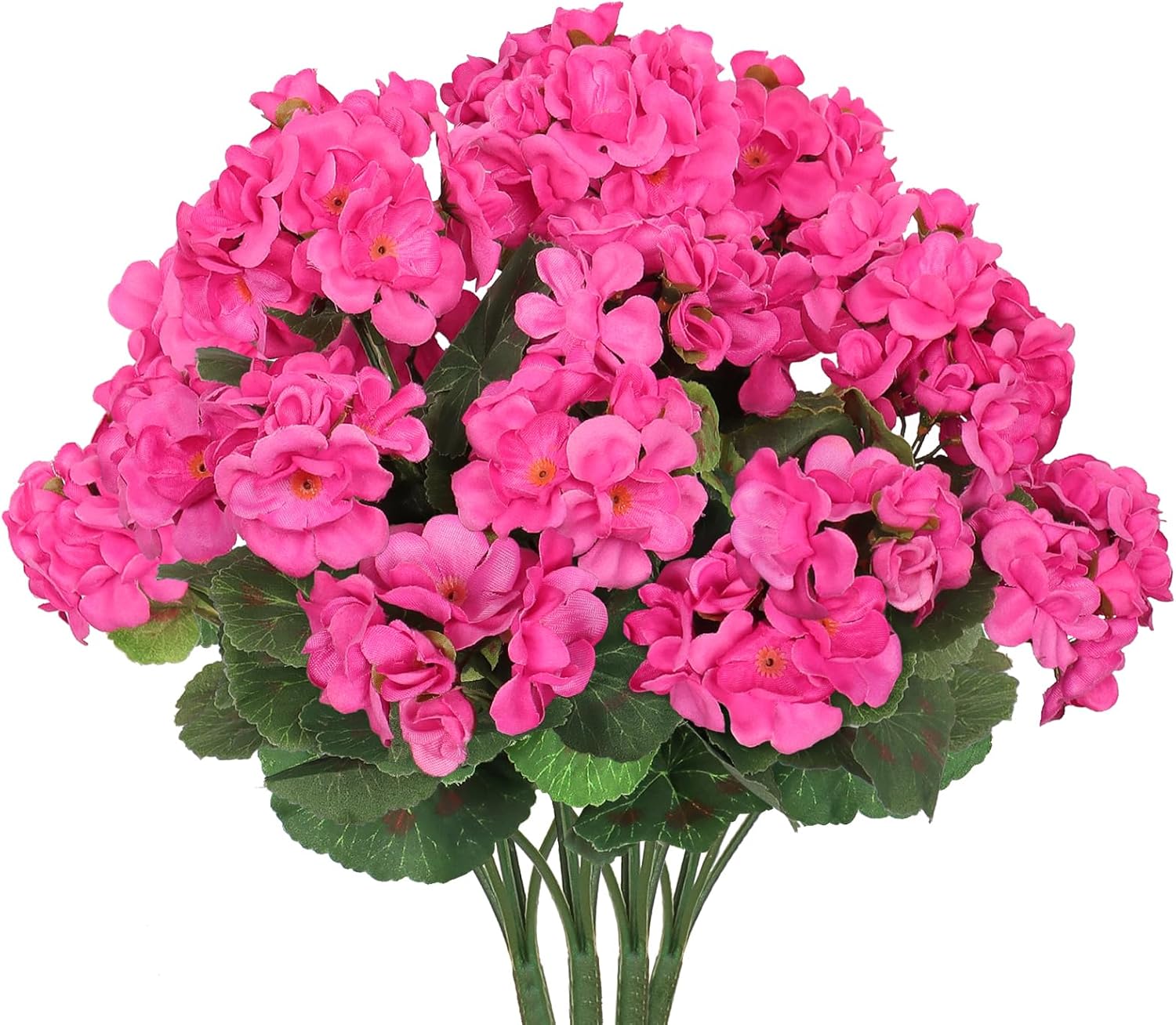 ASTNIC Artificial Flowers for Outdoors, 4 Pack Artificial