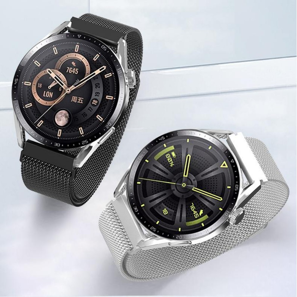 Cinturino Magnetico In Acciaio Inox Per Garmin Venu 2/3, Forerunner 970/570/265/255 E Vivoactive 4 – Regolabile, Traspirante, Facile Da Montare