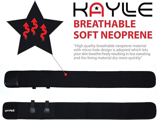 Miniatura 2 de KAYLLE XL - Funda de neopreno elástica para transporte oculto, para mujer y hombre, se adapta a 45 pulgadas a 55 pulgadas