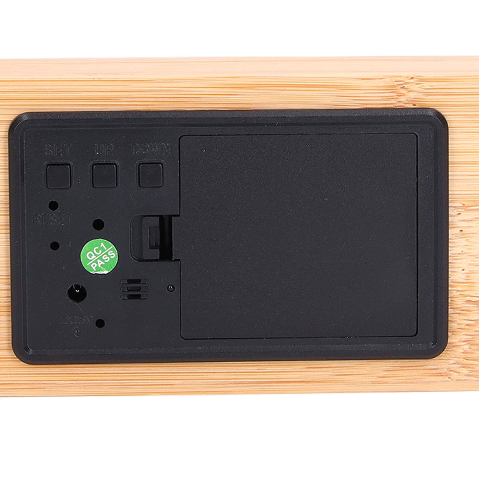 0 Despertador, Despertador para Dormitorio, Reloj Electrónico Temperatura Humedad LED Reloj Digital Control De Sonido Despertador, Funciona con Pilas Regalo de San Valentín