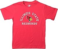 Vista 114 de Wes and Willy Camiseta de algodón orgánico de manga corta para niños de la NCAA