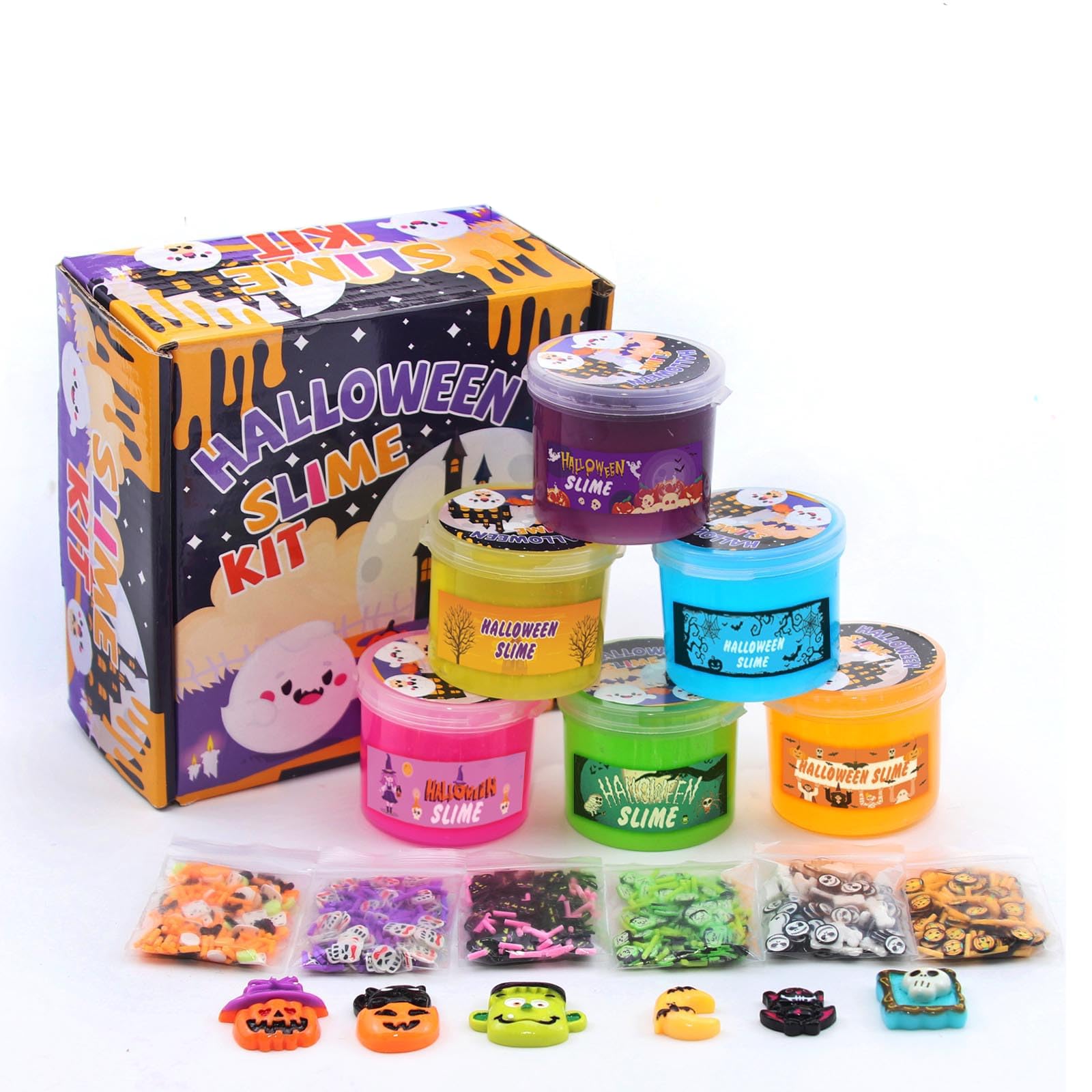 Amazon.co.jp: Funewest ハロウィンクリスタルスライムクリアスライム