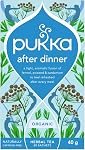 Pukka After Dinner Thé à base de plantes biologiques - 20 Nombre (paquet de 1), Naturellement sans caféine, profitez chaud ou glacé