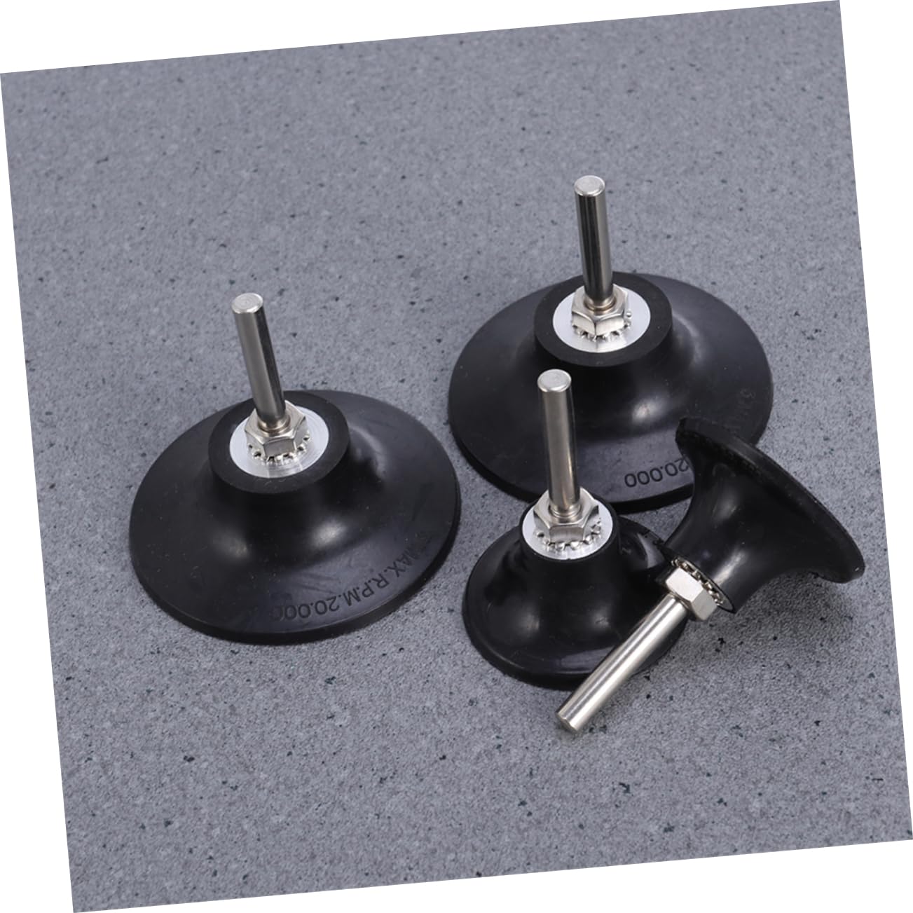 4pcs Sanding Disc Adapter Disc Pad Holder for Power Drill and Angle for Polishing and Buffing