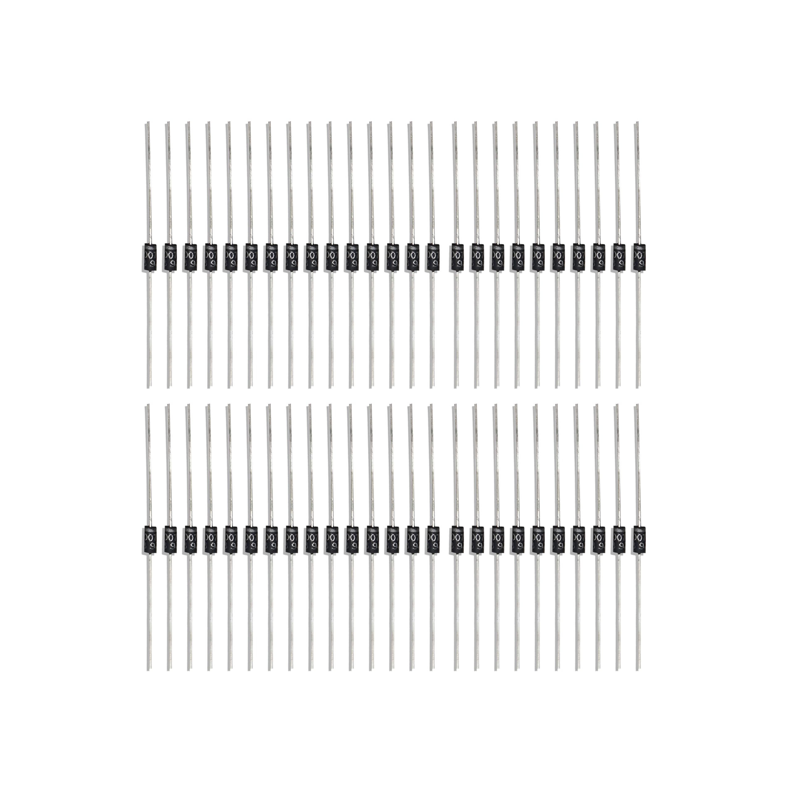 Electronic Spices 1N4007 1a 1000v Inverse Voltage Rectifier Diodes Pack of 50pcs