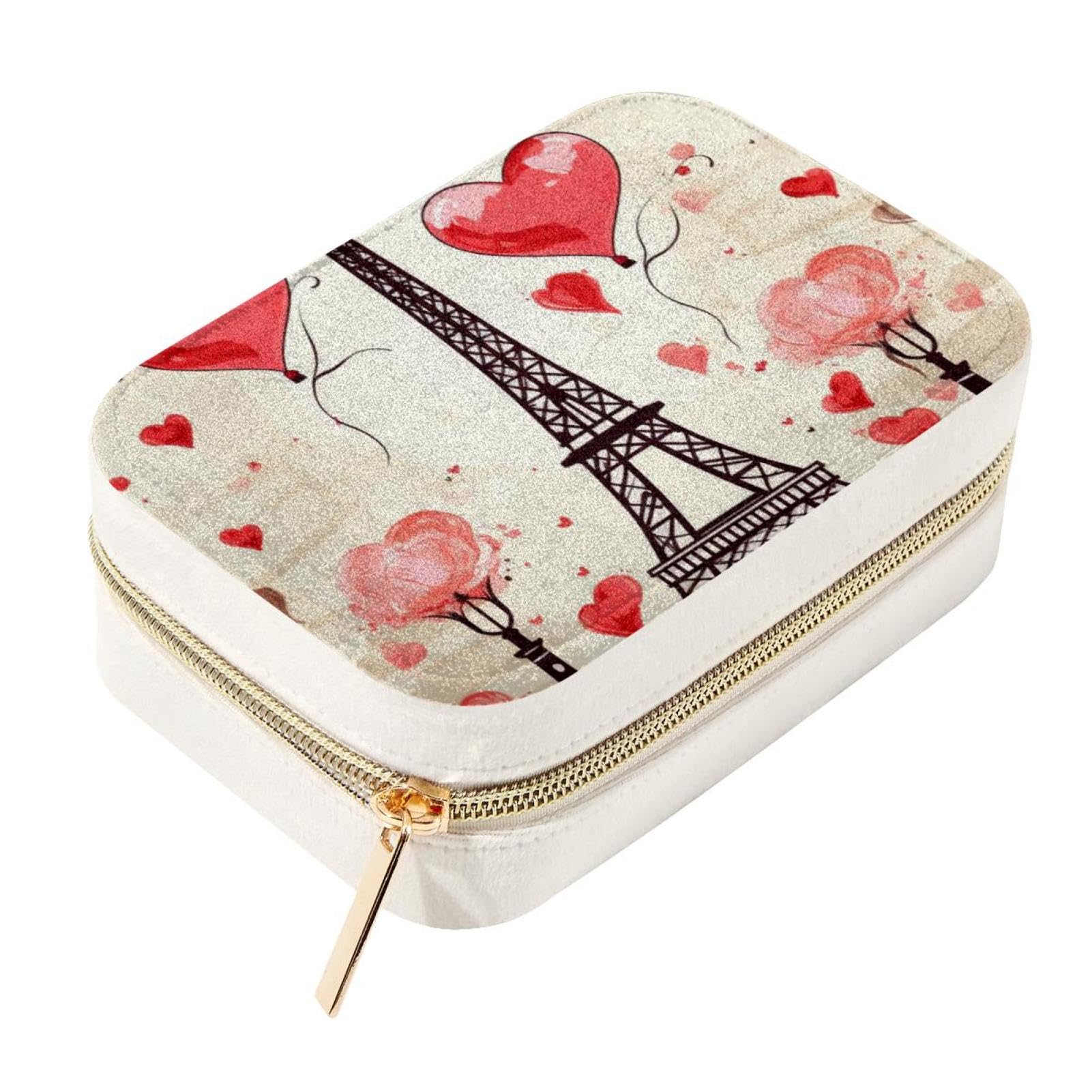 Boîte à bijoux de voyage élégante pour organiser vos accessoires en week-end