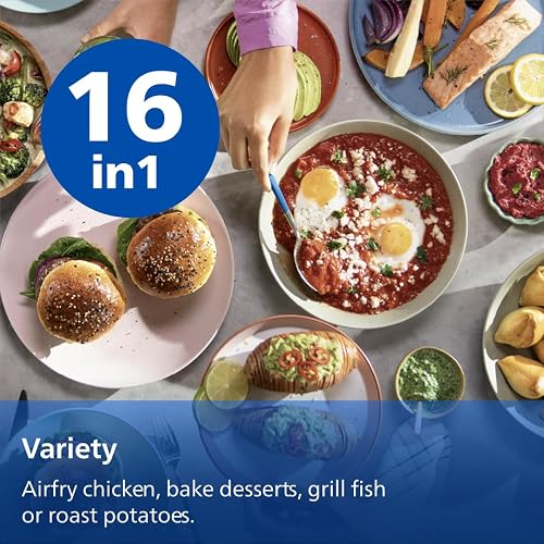 Philips Airfryer 3000 Series - 6.2L, Cooking Window, 16-in-1 Airfryer, RapidAir Plus Technology, Fat Removal, HomeID Recipe App, Easy to Clean (NA330/00) - 8
