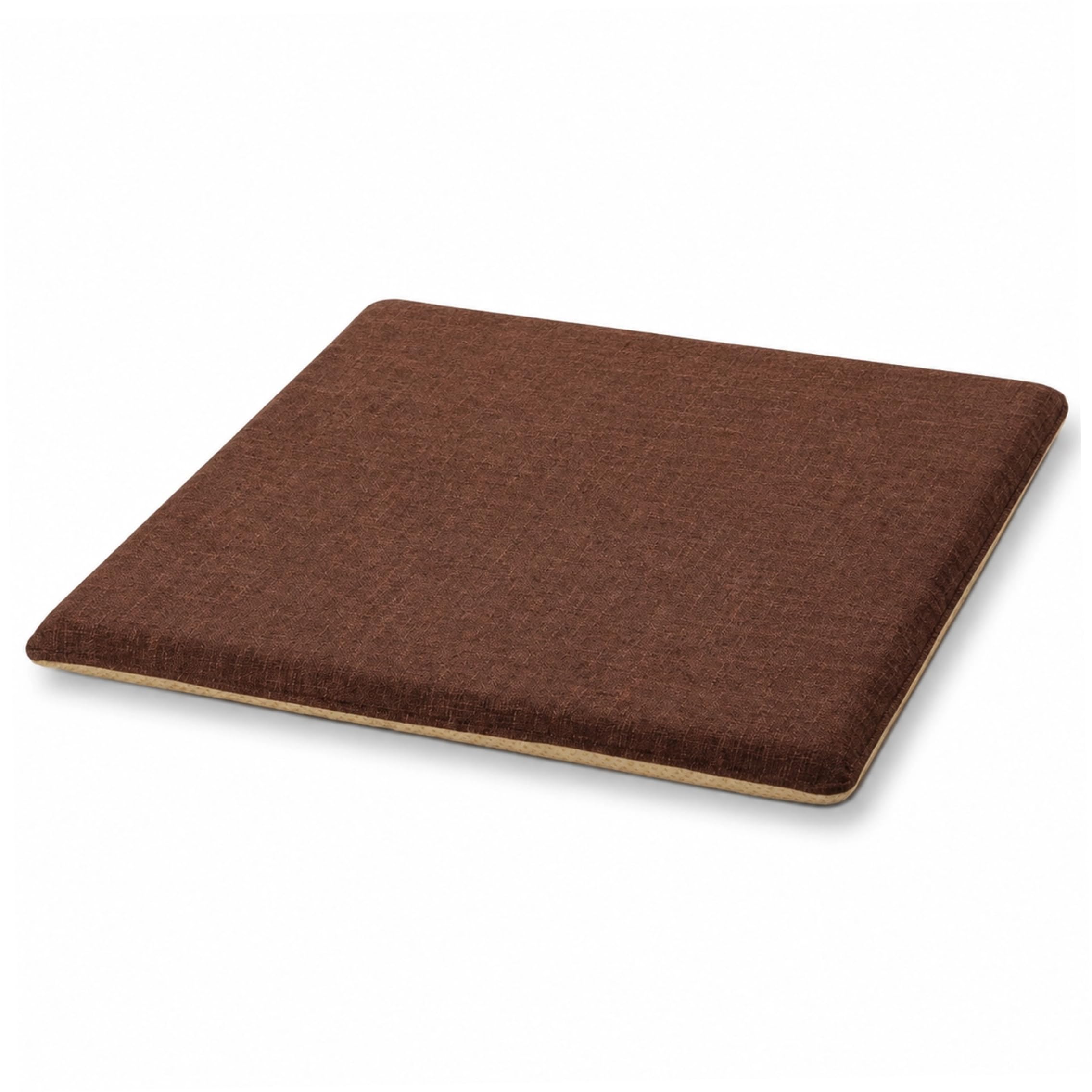 Monwssoe Chair Pads, Dining Room Chair Cushions, Breathable Cotton Linen Dining Seat Cushions With Sponge Core, (17.72x19.69x1.18 Inches)